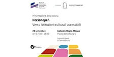 Presentazione collana "Personeper. Verso istituzioni culturali accessibili"