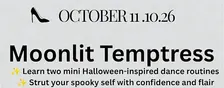 Moonlit Temptress Halloween Masterclass