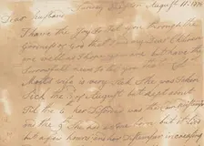"Write Me at Every Opportunity" A Revolutionary War Story Stage Performance