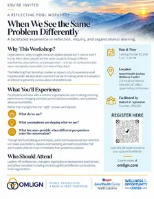 A Reflecting Pool Workshop: When We See the Same Problem Differently (FREE)