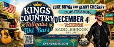Tailgates & Tiki Bars Country Tribute Concert