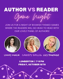Author vs. Reader Game Night