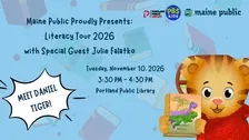 Maine Public Presents Literacy Tour 2026 with Julie Falatko