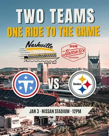 Titans/Steelers Gameday Water Taxi