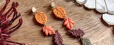 Autumn Earrings - Clay Workshop