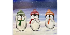Three Wise Penguins - Paint and Sip in Sacramento | Classpop!™