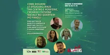 COME RIDURRE LE DISUGUAGLIANZE TRA CENTRO E PERIFERIE