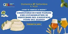 Laboratorio di food pairing con Caseificio Terre del Giarolo