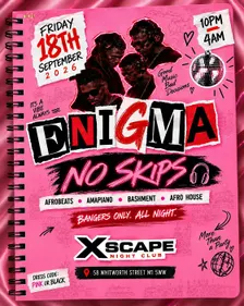 ENIGMA THE REDROOM EXPERIENCE - HipHop/RnB/House/Afrobeats/Amapiano/Danceha