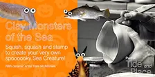 Clay Monsters of the Sea: Create your very own spoooky Sea Creature!