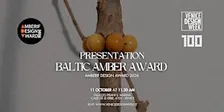 Presentation | BALTIC AMBER AWARD (Amberif Design Award 2026 )