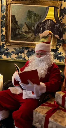 Cookies with Santa