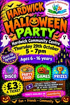 Halloween Party at Hardwick Community Centre