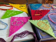 Halloween Bookmarks Embroidery