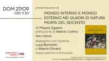 Presentazione di "Mondo interno e mondo esterno nei quadri di natura morta"
