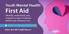 Youth Mental Health First Aid - 10/13/2026