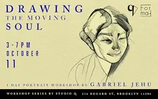 Drawing The Moving Soul - portrait workshop by Gabriel Jehu