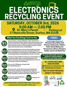 Grafton Electronics Recycling Event ♻️