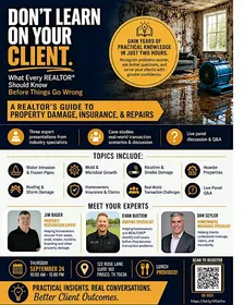 A REALTOR'S Guide to Property Damage, Insurance & Repairs