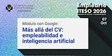 Módulo con Google, Más Allá del CV: empleabilidad e inteligencia artificial