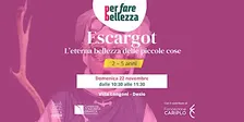 ESCARGOT - L'eterna bellezza delle piccole cose