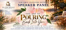 The Art of Pouring Back Into You