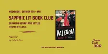 Sapphic Lit Book Club: "Valencia" by Michelle Tea