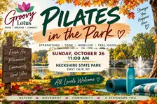 Autumn Themed Pilates at East Islip Heckshire State Park