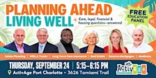 Long Term Care, Legal & Financial Experts — Free Education Panel