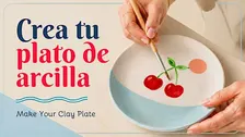 ¡Crea tu plato de arcilla! | Make Your Own Clay Plate! (SPA/ENG)