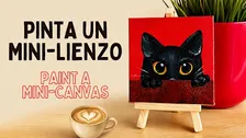 ¡Pinta tu mini-lienzo! / Paint your mini-canvas! (SPA/ENG)