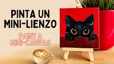 ¡Pinta tu mini-lienzo! / Paint your mini-canvas! (SPA/ENG)