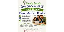 FamilySearch Center Grand Opening