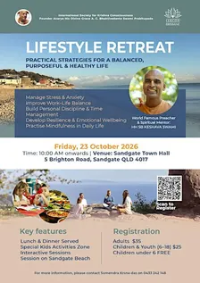 Lifestyle Retreat with S.B. Keshava Swami