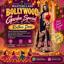 STAGE DI DANZA MASTER CLASS BOLLYWOOD : GARBA SPECIALE!