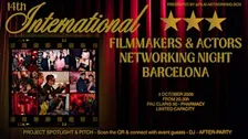 14th INTERNATIONAL FILMMAKERS & ACTORS NETWORKING EVENT