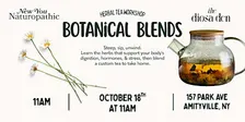 Botanical Blends Herbal Tea Workshop at the Diosa Den