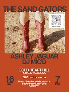 The Sand Gators | Ashley Jaguar | DJ mic’d at Gold Heart Hill