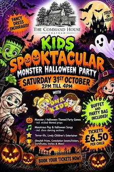 Kids Spooktacular Monster Halloween Party