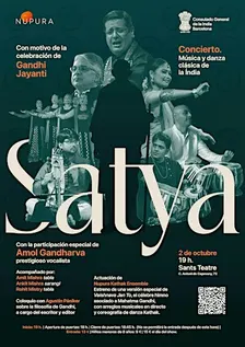 SATYA EL CONCIERTO DE MUSICA Y DANZA CLÁSICA DE LA INDIA