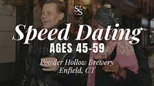 Speed Dating Ages 45-59 in Enfield, CT  at Powder Hollow Brewery
