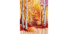 Autumn Aspens - Paint and Sip in Houston | Classpop!™