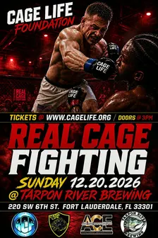 SOUTH FLORIDA FIGHT NIGHT - Tarpon River Brewing  - December 20th  2026