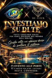 INVESTIAMO NOI SU DI TE