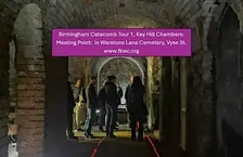 Catacomb Tour 1-Hidden Interior Chambers during Halloween
