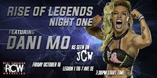 RCW RISE OF LEGENDS NIGHT 1