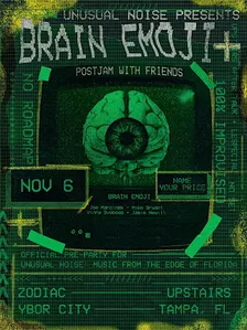 Brain Emoji+ at Zodiac Ybor