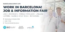 WORK IN BARCELONA! JOB & INFORMATION FAIR
