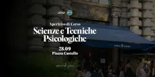 Aperitivi di Corso - Scienze e Tecniche Psicologiche