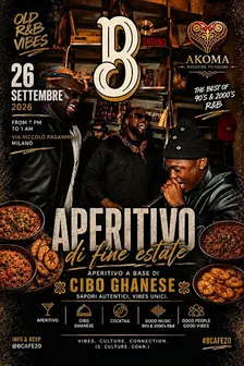 AKOMA & B Café – Ghanaian Aperitivo & Old R&B Vibes